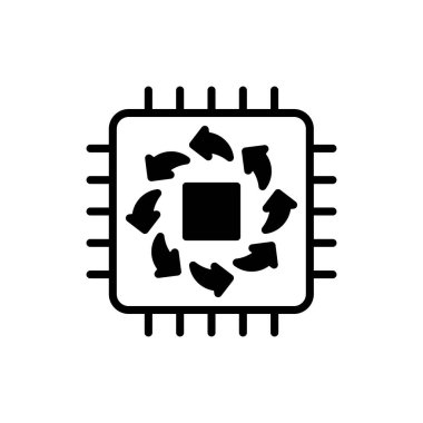 Sürücü Güncelleme simgesi vektörde. Logotype