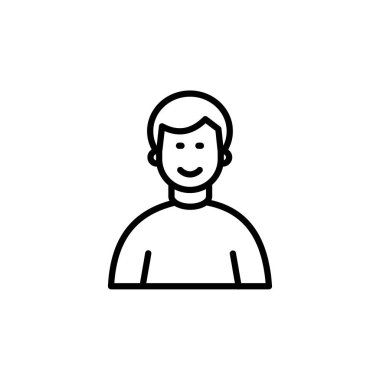 Vektör olarak Avatar simgesi. Logotype