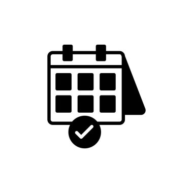 Olay Planı simgesi vektör cinsinden. Logotype