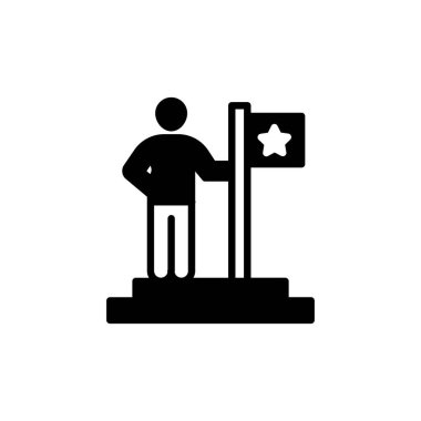 Vektör olarak başarı simgesi. Logotype