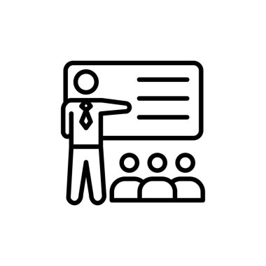 Vektör olarak eğitim simgesi. Logotype