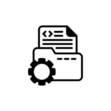 File Setting icon in vector. Logotype