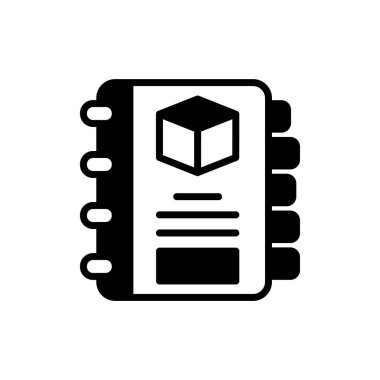 Project Agenda icon in vector. Logotype