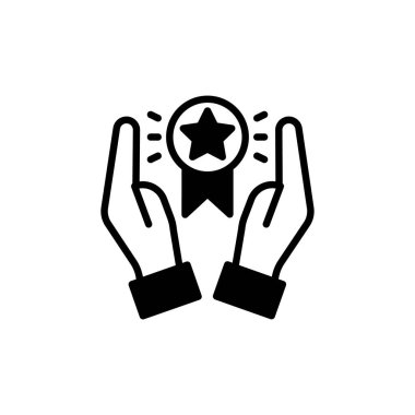 Vektörde değer simgesi. Logotype