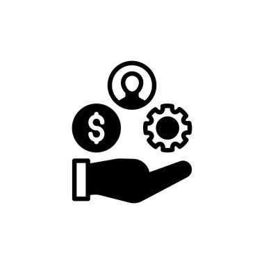 Resources icon in vector. Logotype