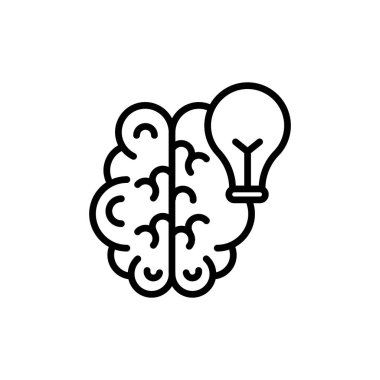 Vektör olarak bilgelik simgesi. Logotype