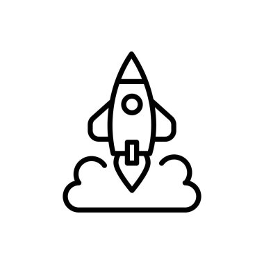 Başlangıç simgesi vektörde. Logotype