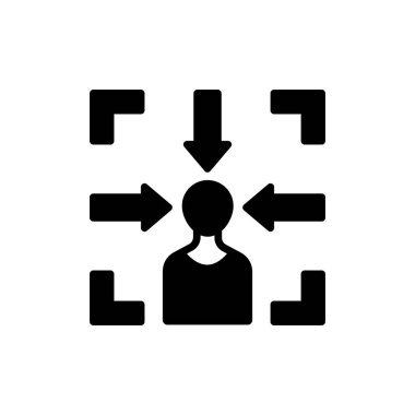 Concentration icon in vector. Logotype