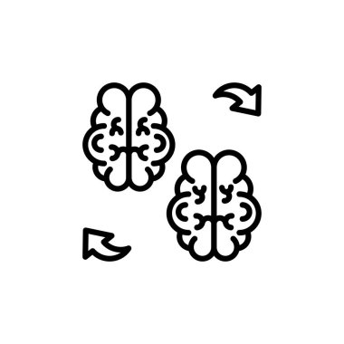 Knowledge Transfer icon in vector. Logotype