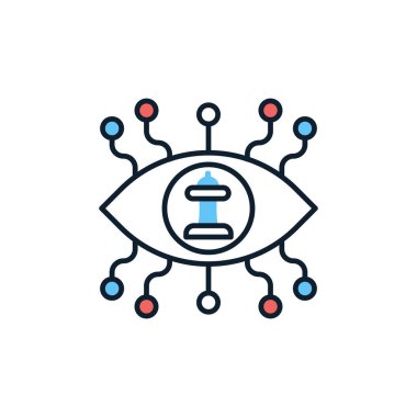 Strategic Vision icon in vector. Logotype