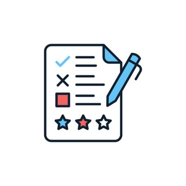 Performance Evaluation icon in vector. Logotype
