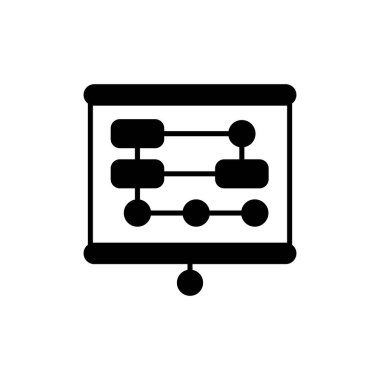 Strategy Process icon in vector. Logotype