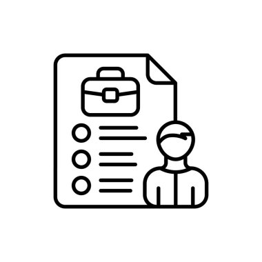 Professional Skills icon in vector. Logotype