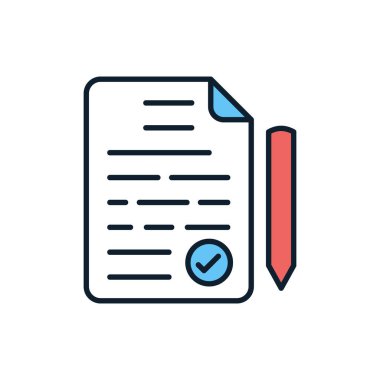 Vektör simgesini gözden geçir. logotype