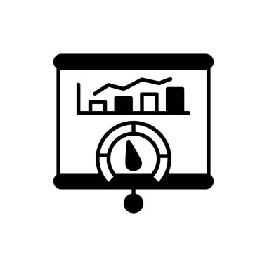 Vektör verimlilik simgesi. Logotype