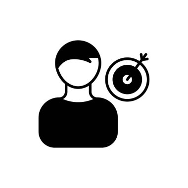 Persona icon in vector. Logotype