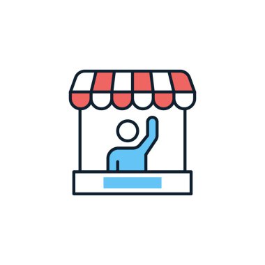 Kampanya ikonu vektör olarak reklam ediliyor. Logotype