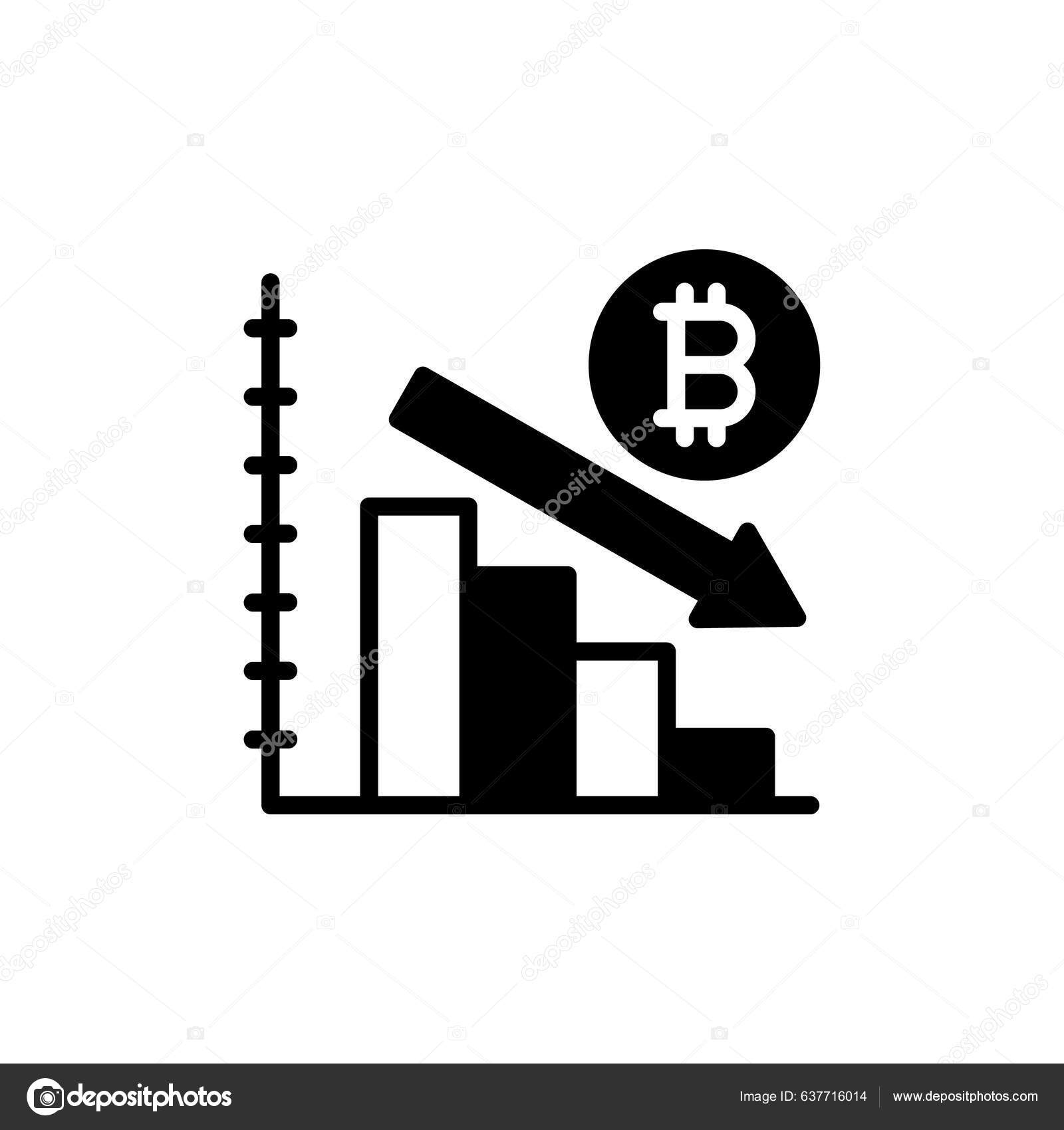 Decrease Icon Vector Logotype