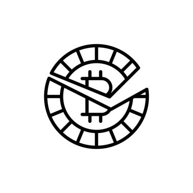 Halving icon in vector. Logotype