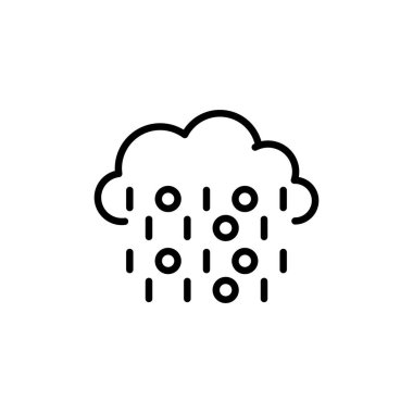 API Cloud icon in vector. Logotype