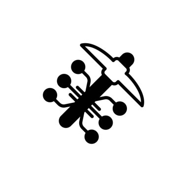 Mining Technology icon in vector. Logotype