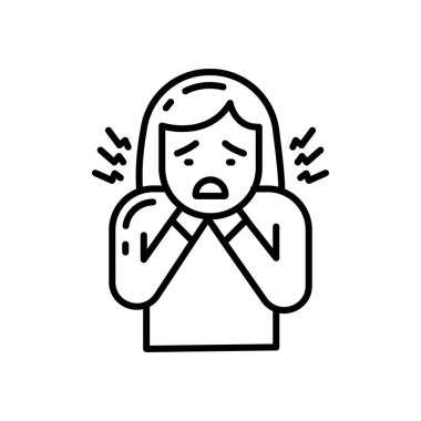 Vektör olarak boğulma simgesi. Logotype