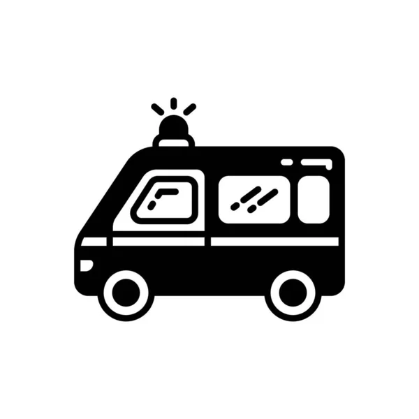 Ambulansikonen Vektor Logotyp — Stock vektor