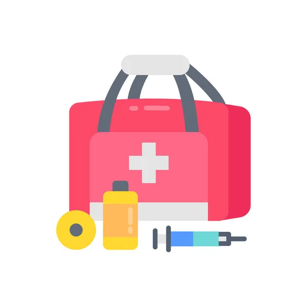 First Aid Icon Vector Logotype — Stock Vector
