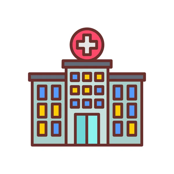 Emergency Room Icon Vector Logotype — Stock Vector
