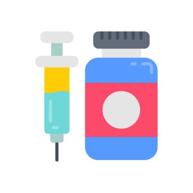 Vektörde madde kötüye kullanma simgesi. Logotype