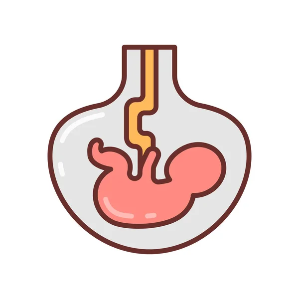 Obstetric Emergency Icon Vector Logotype — Stock Vector