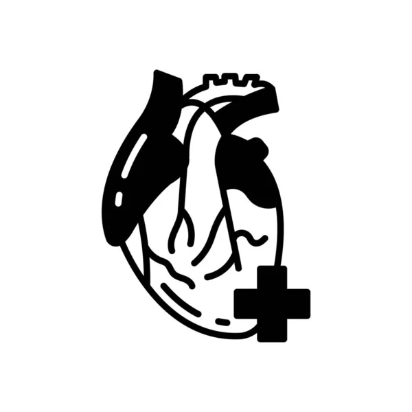 Icône Maladie Chronique Dans Vecteur Logotype — Image vectorielle