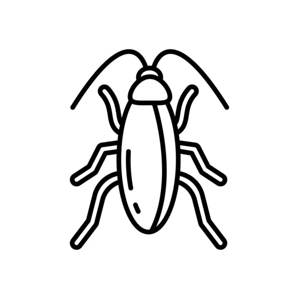 Pest Besmetting Icoon Vector Logotype — Stockvector