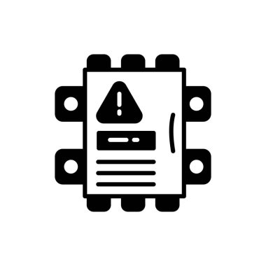 Vektör olarak Güneş Paneli Kutusu simgesi. Logotype