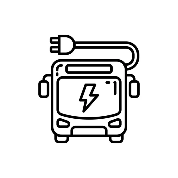 Vektör Olarak Solar Bus Simgesi Logotype — Stok Vektör