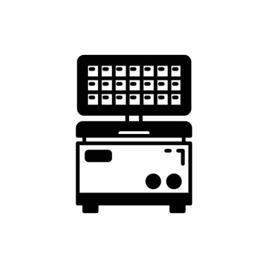 Vektör olarak Güneş Dondurucu simgesi. Logotype