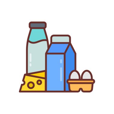 Vektör olarak mandıra simgesi. Logotype