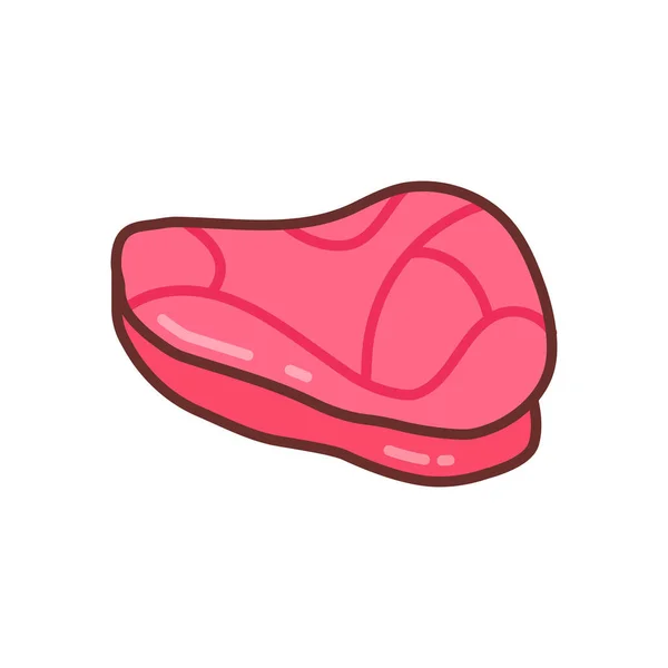 Εικονίδιο Κρέατος Διάνυσμα Λογότυπο — Διανυσματικό Αρχείο