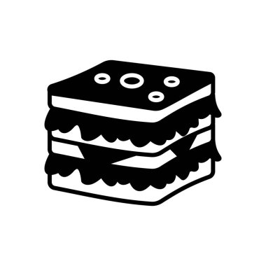 Şarküteri ikonu. Logotype