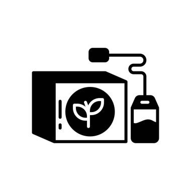 Vektör olarak çay ikonu. Logotype