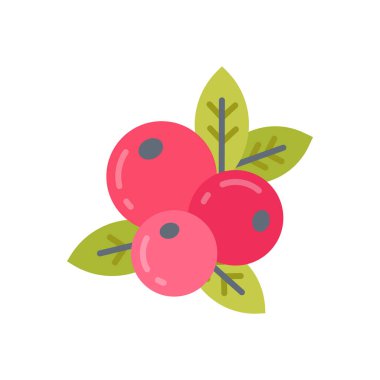 Vektör olarak böğürtlen ikonu. Logotype