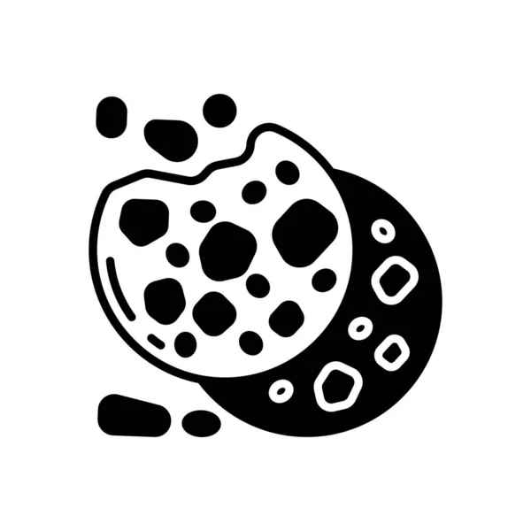 Icône Cookies Dans Vecteur Logotype — Image vectorielle