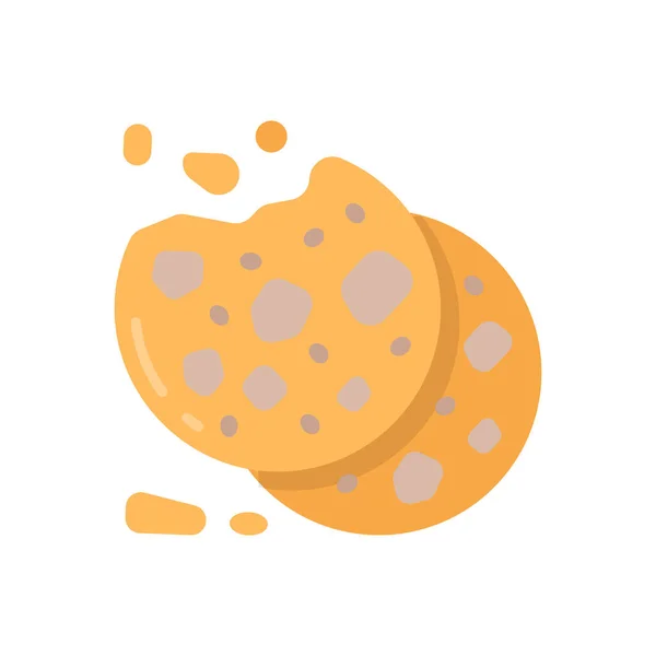 Иконка Cookies Векторе Логотип — стоковый вектор