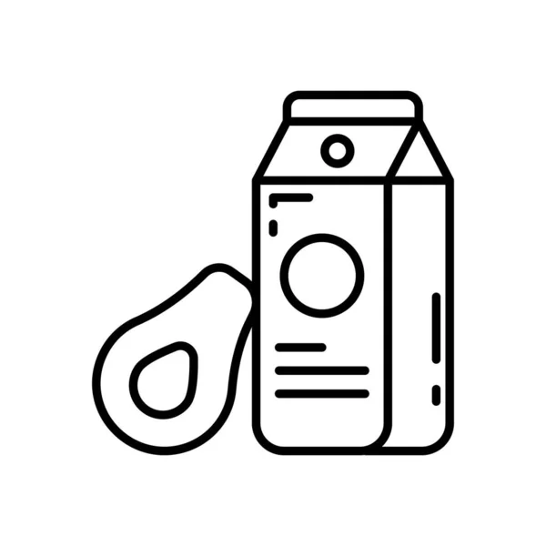 Juice Icon Vector Logotype — Stock Vector