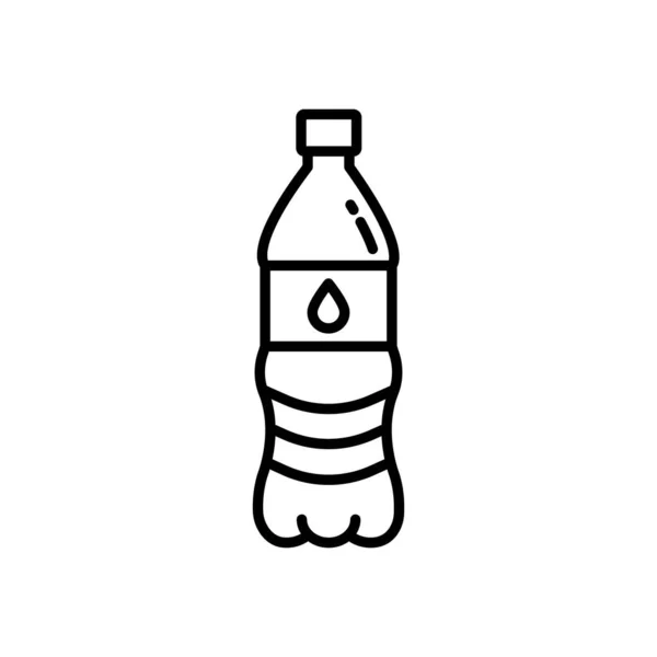 Ícone Água Mineral Vetor Logotipo —  Vetores de Stock