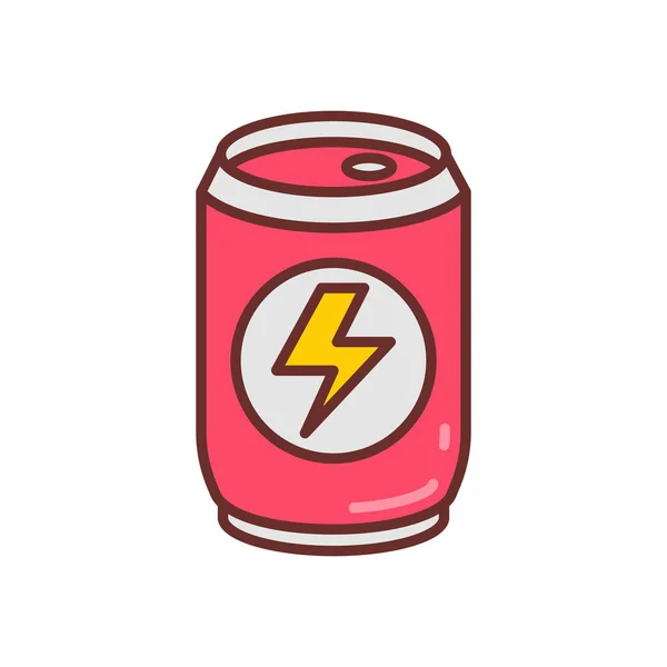 Energy Drinks Symbol Vektor Logotyp — Stockvektor