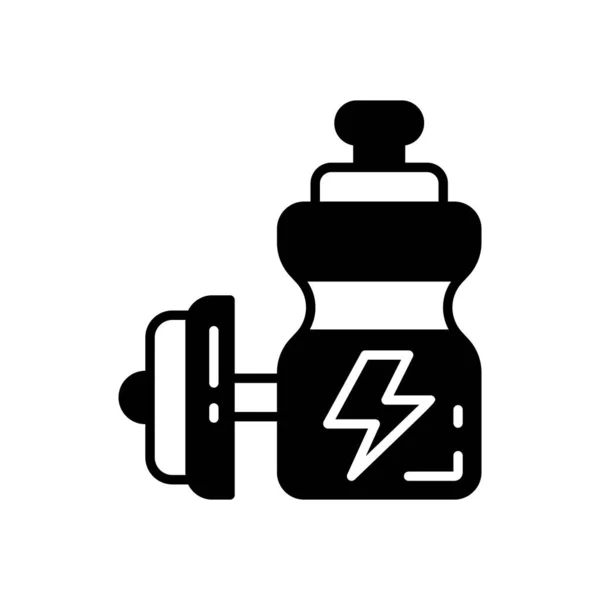 Sport Drink Icon Vector Logotype — Stock Vector