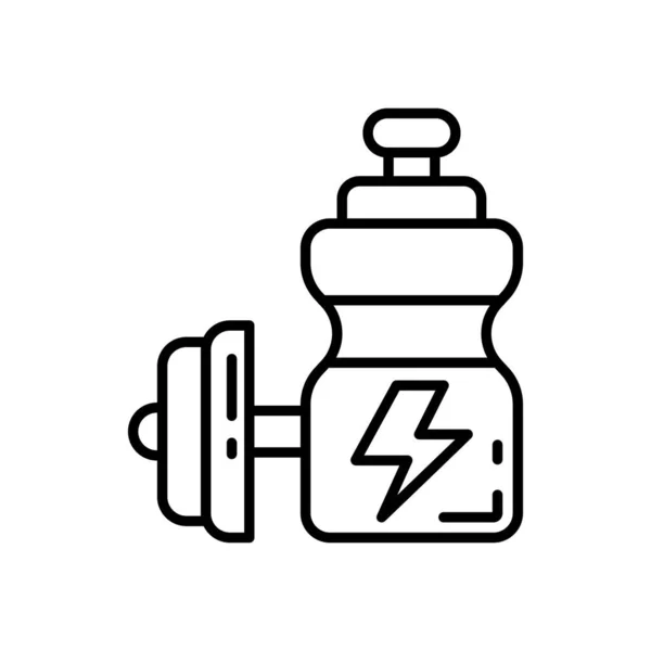 Sport Drink Symbol Vektor Logotyp — Stockvektor