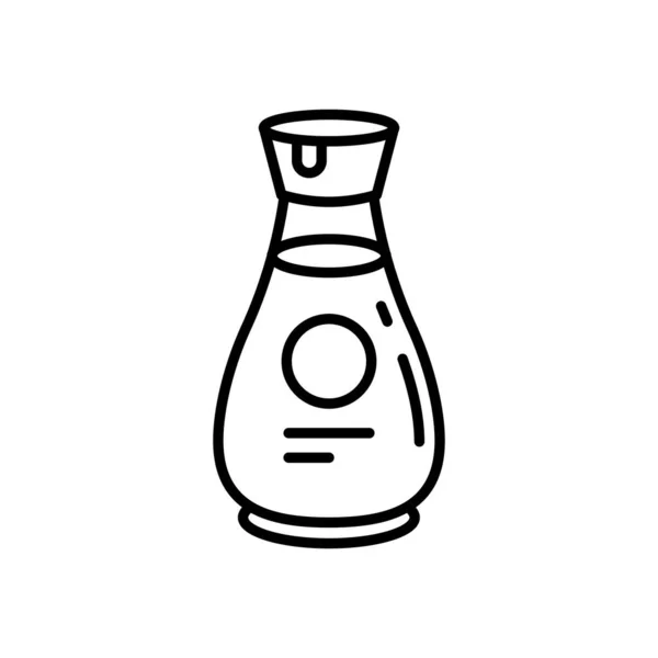 ベクトルに醤油のアイコン ロゴタイプ — ストックベクタ