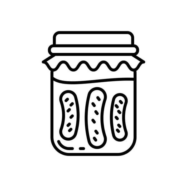 Pickles Ikon Vektor Logotyp — Stock vektor